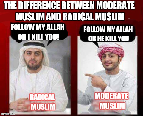 no moderate islam