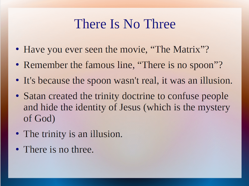 no three